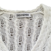 Iris Von Arnim Sweater with lace pattern