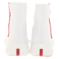 Prada Bottes en Blanc