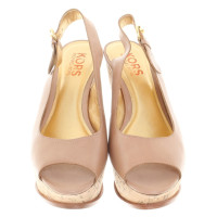 Michael Kors Peeptoes in Nude