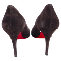 Christian Louboutin Pompes Suede