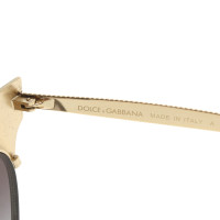 Dolce & Gabbana Occhiali da sole in nero / oro