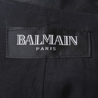 Balmain Coat in zwart