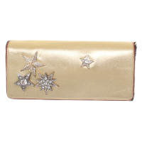 Dries Van Noten Clutch mit Schmuckstein-Applikationen