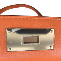 Hermès Toolbox 26 aus Leder in Orange