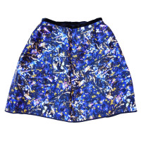 Erdem 100% silk floral print skirt 