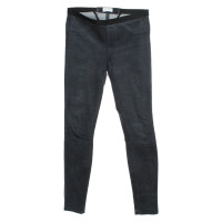 Helmut Lang Trousers Suede in Blue