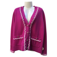 Chanel Tricot en Cachemire en Fuchsia