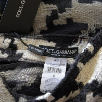 Dolce & Gabbana Macro Houndstooth abito oversize
