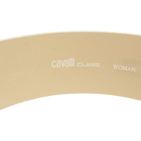 Just Cavalli Belt Leather in Cream