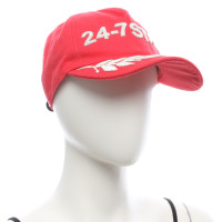 Dsquared2 Chapeau/Casquette en Toile en Rouge