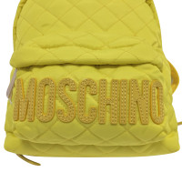 Moschino sac à dos jaune