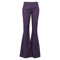 Prada Trousers Cotton in Violet