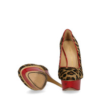 Charlotte Olympia Pumps/Peeptoes Leer in Bruin