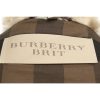 Burberry Jacke/Mantel aus Leder