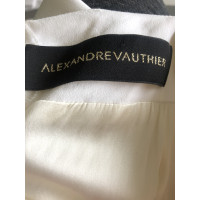 Alexandre Vauthier Kleid aus Viskose in Weiß