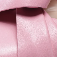 N°21 Pumps/Peeptoes aus Leder in Rosa / Pink