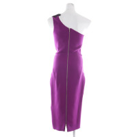 Victoria Beckham Kleid aus Seide in Violett
