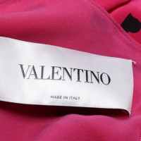 Valentino Garavani Anzug aus Seide in Rot