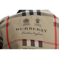 Burberry Jacke/Mantel aus Baumwolle in Schwarz