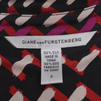 Diane Von Furstenberg "Konya" mit Muster