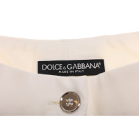Dolce & Gabbana Paio di Pantaloni in Crema