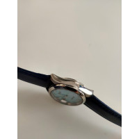Eberhard Montre-bracelet en Acier en Bleu