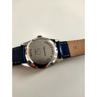 Eberhard Horloge Staal in Blauw