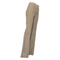 Céline Paio di Pantaloni in Cotone in Beige