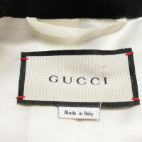 Gucci Giacca/Cappotto in Lana in Crema