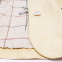 Loro Piana Jacke/Mantel aus Baumwolle in Gelb