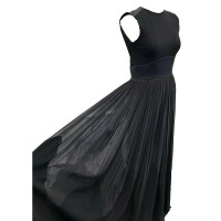 Elie Saab Kleid aus Seide in Schwarz