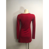 Yohji Yamamoto Kleid aus Wolle in Rot