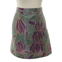 Max & Co Mini skirt with flower pattern