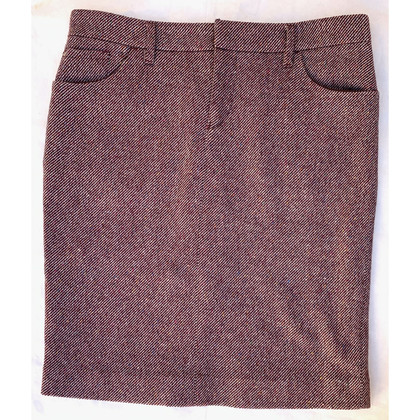 Armani Jeans Skirt Wool in Bordeaux