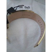 D&G Montre-bracelet en Cuir en Doré