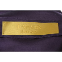 Lanvin Rock aus Seide in Violett
