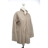 Humanoid Giacca/Cappotto in Pelle in Beige
