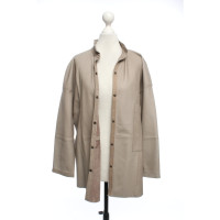 Humanoid Giacca/Cappotto in Pelle in Beige