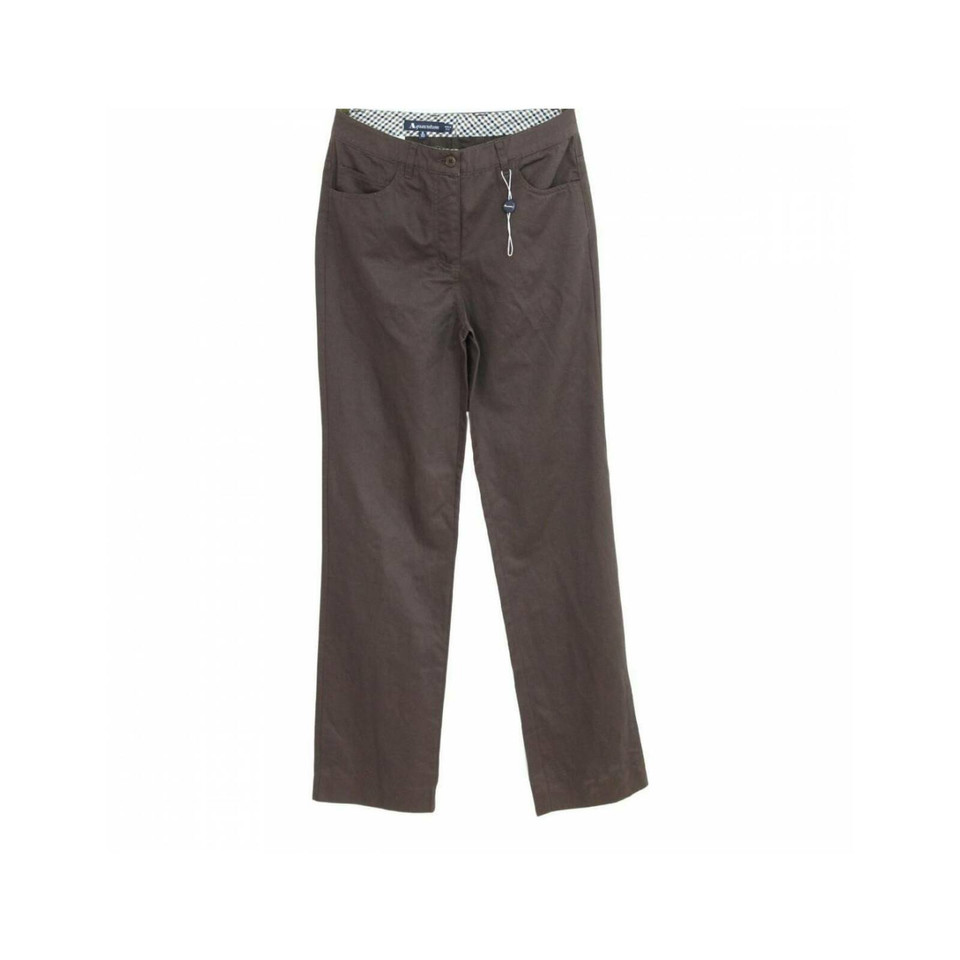 Aquascutum Trousers Cotton in Brown