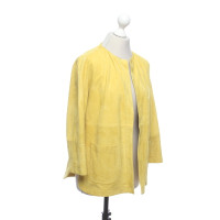 Manzoni 24 Jacke/Mantel aus Leder in Gelb