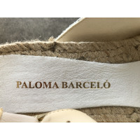 Paloma Barcelo Sandalen aus Leder in Weiß