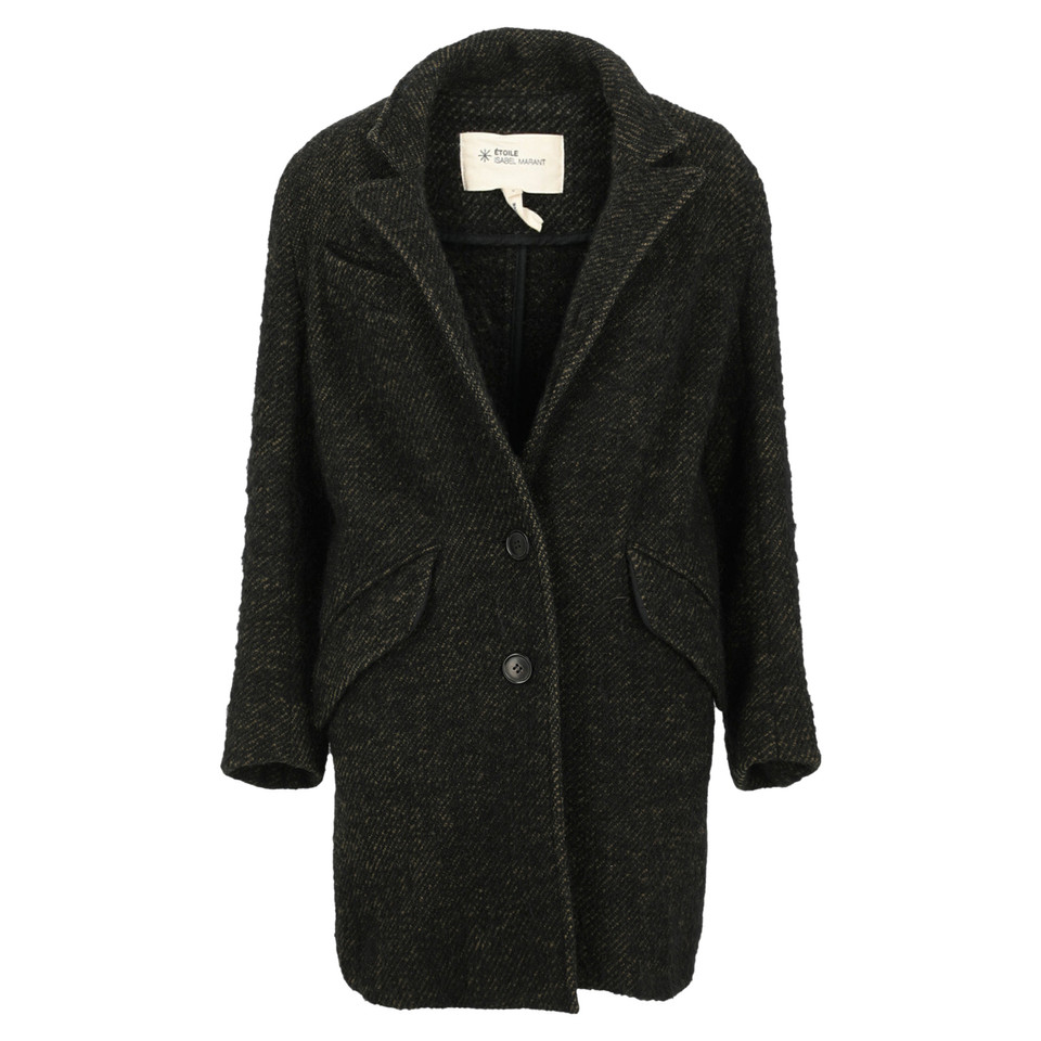 Isabel Marant Etoile Giacca/Cappotto in Lana in Nero