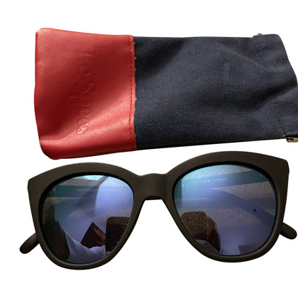 Le Specs Sonnenbrille in Schwarz