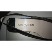 Louis Vuitton Sandalen aus Leder in Schwarz