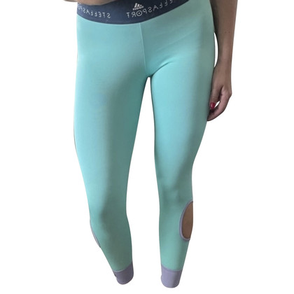 Adidas By Stella Mc Cartney Trousers in Turquoise