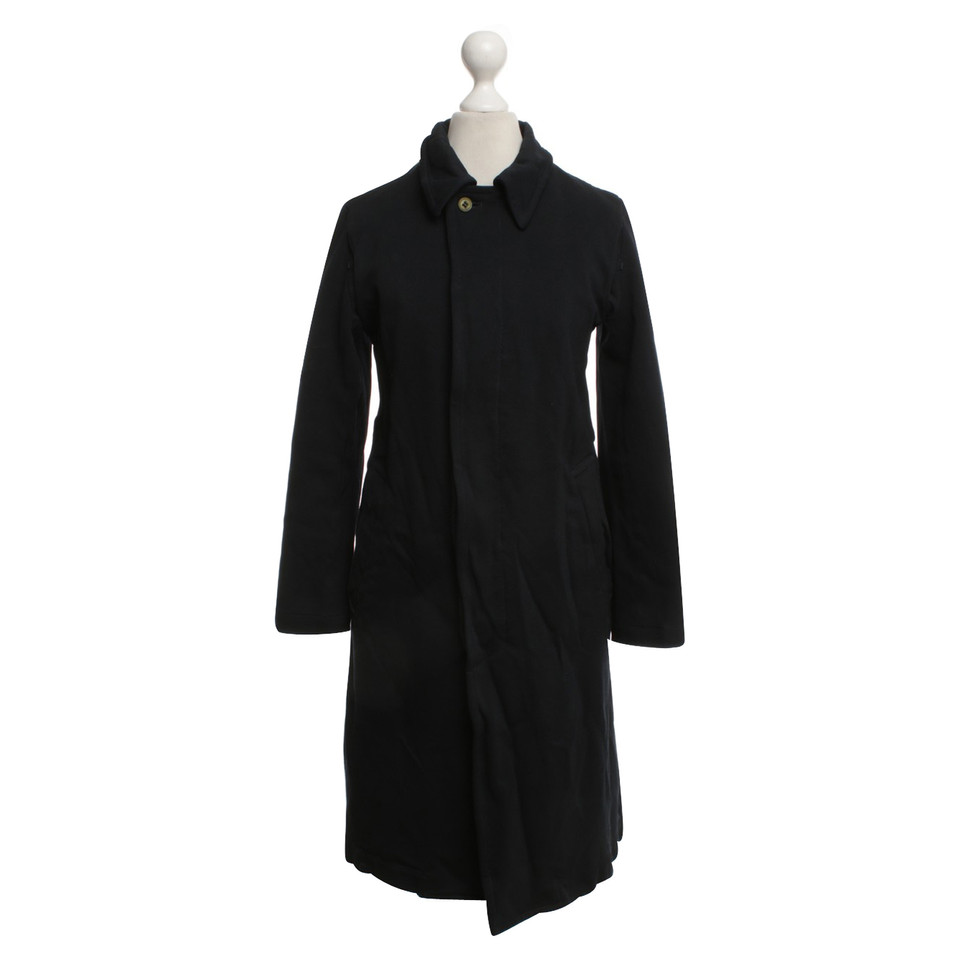 Comme Des Garçons Coat in donkerblauw