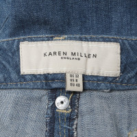 Karen Millen Jeansrock in Blau 