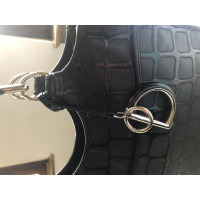 Christian Dior Shopper Leather in Black