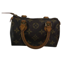 Louis Vuitton Handtasche aus Canvas in Braun