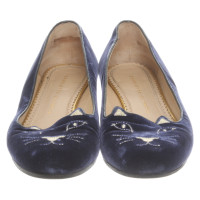 Charlotte Olympia Slippers/Ballerina's in Violet